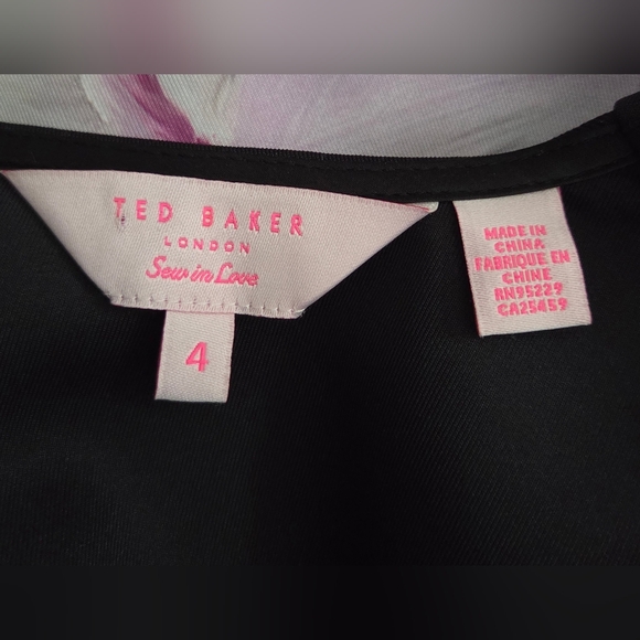 Ted Baker Vidaa Forget-Me-Not Skater Dress. US size 10. See description! - Picture 12 of 14